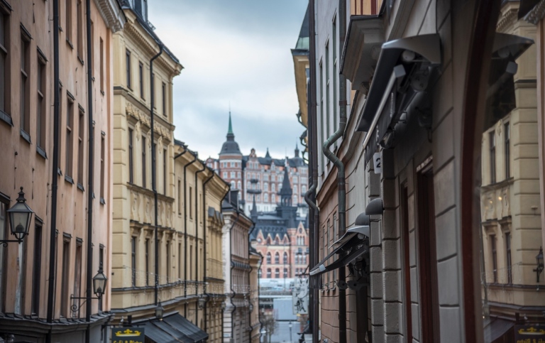 Buildings in Gamla Stan, Stockholm. Photo: Gunnar Ridderström/Unsplash