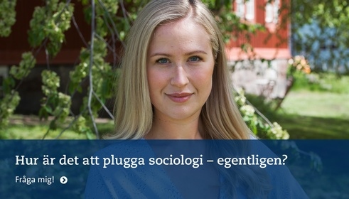 Hur är det att studera sociologi med inriktning arbetsliv och arbetsmarknad? Fråga mig!