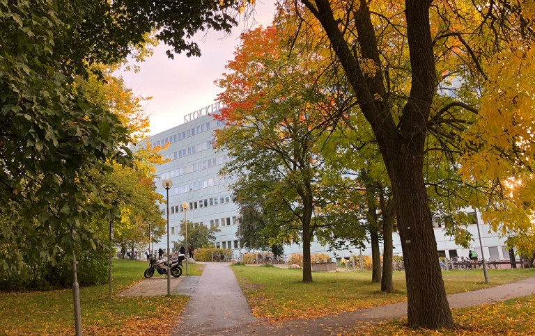 Autumn in campus Frescati. Photo: Helene Komlos Grill