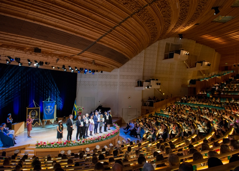 Conferment ceremony in Aula Magna. Photo Ingmarie Andersson