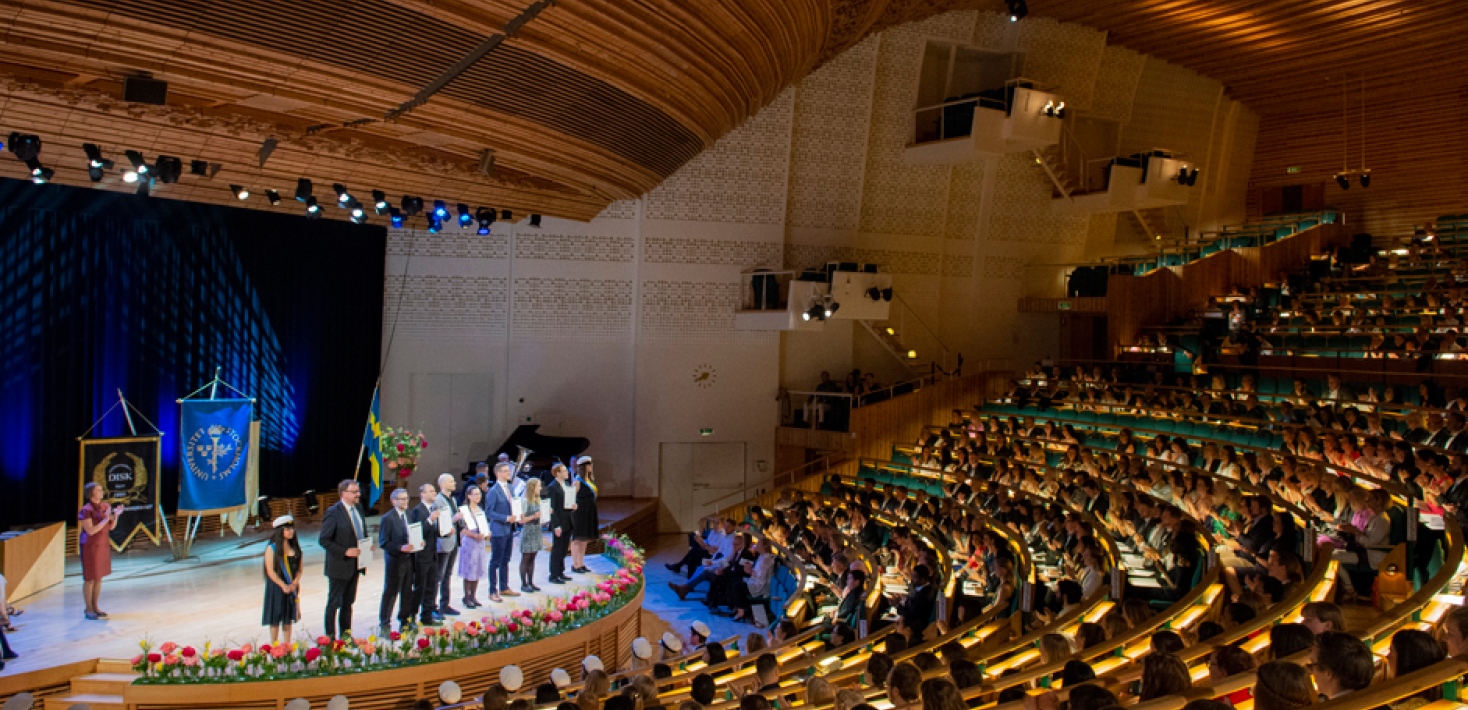 Conferment ceremony in Aula Magna. Photo Ingmarie Andersson