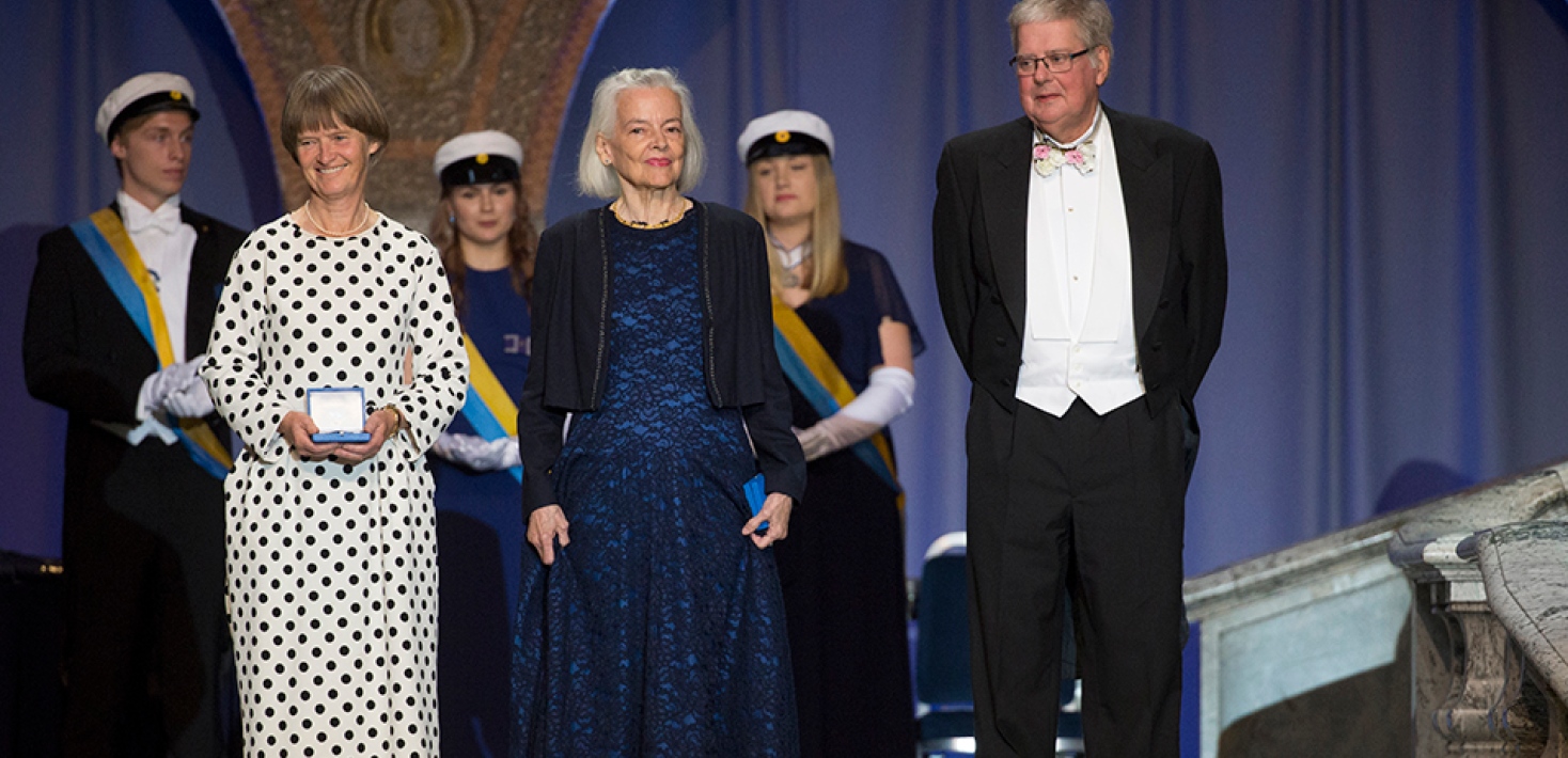 Recipients of gold medal 2019. Photo: Rickard Kilström