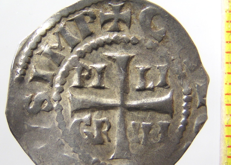Tyskt mynt från cirka 1000-talet
