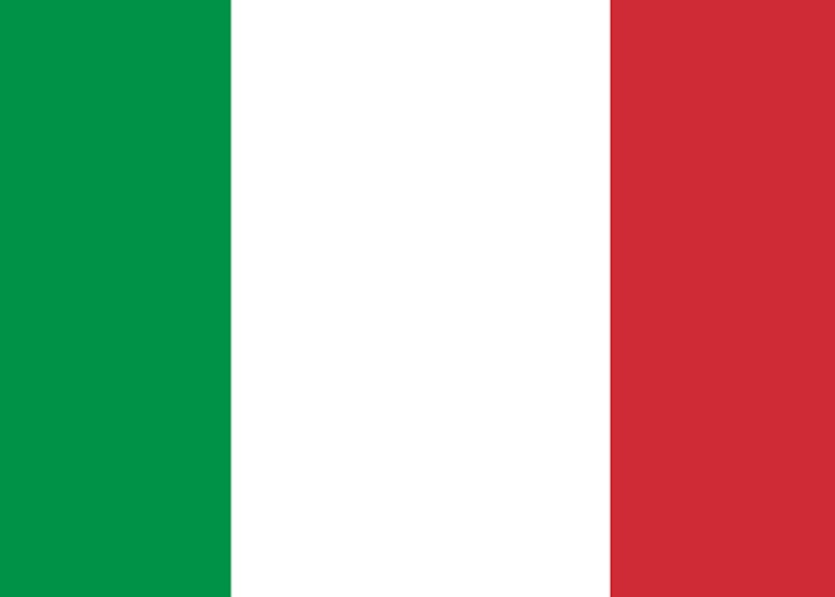 Italiens flagga. Foto: Creative-Artist/MostPhotos
