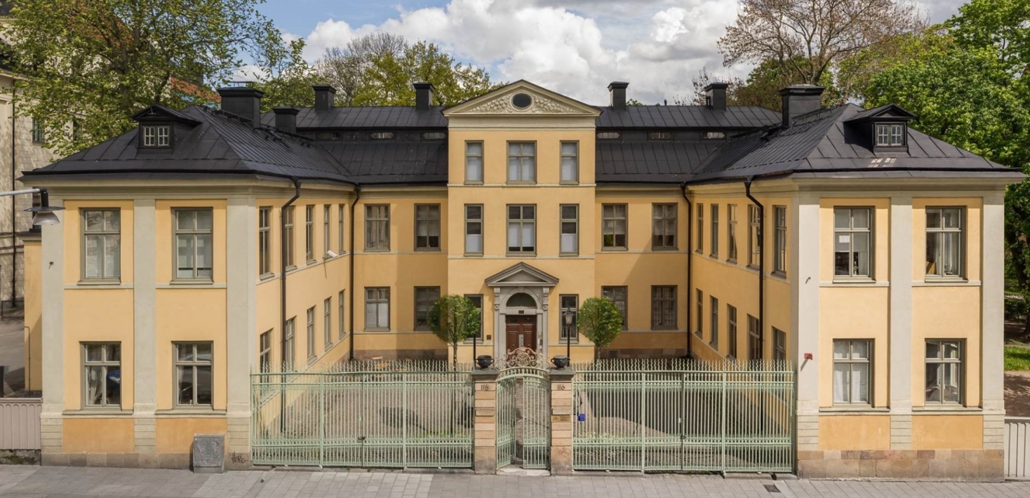 Spökslottet sett från gatan