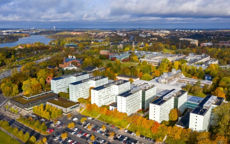 Bild på Södra husen Frescati, Stockholms universitet