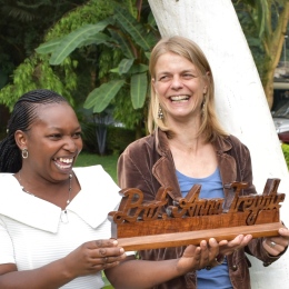 anna treydte and grace nchimbi in arusha