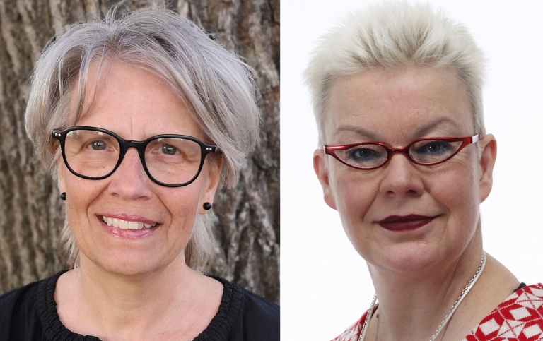 Ewa Bergh Nestlog och Helene Ehriander
