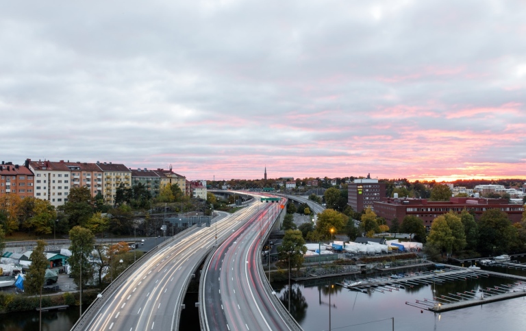 Utsikt över Essingeleden