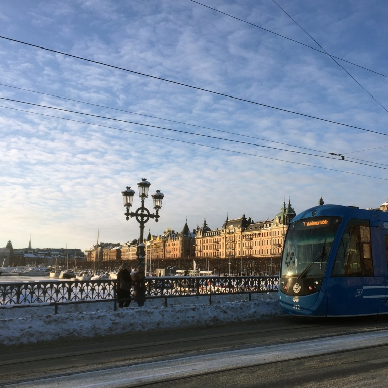 Djurgårdsbron (The Djurgården Bridge) is a bridge in central Stockholm. Photo Elisabeth Sturesson