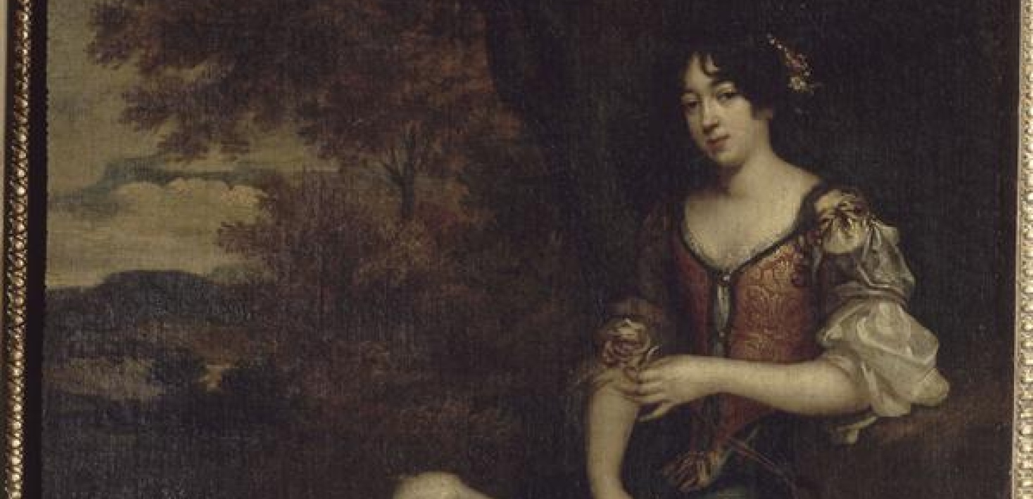 Potrait of Madame Deshoulières, 1634-1694, by Élisabeth Sophie Chéron. Condé Museum. Wikimedia C