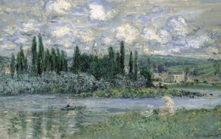 Claude Monet: View of Vétheuil sur Seine, 1880