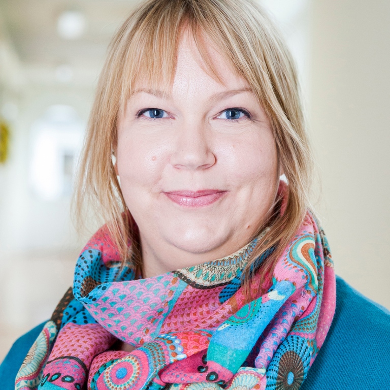 Anneli Hippinen Ahlgren, forskare på BUV. Fotograf Niklas Björling.
