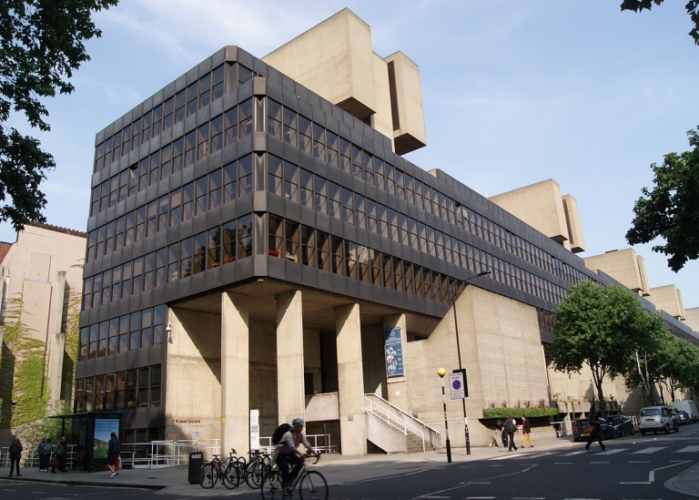 Bild på byggnaden där Institute of Advanced Legal Studies är lokaliserat