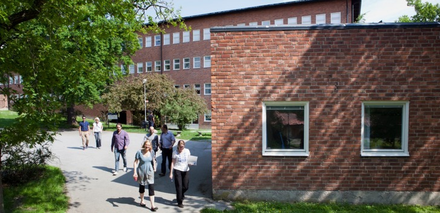 Barn- och ungdomsvetenskapliga institutionen, Frescatibackehusen, Stockholms universitet.