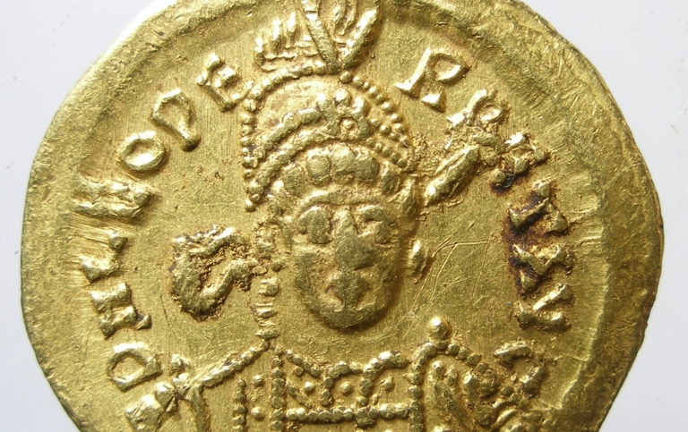 Mynt från Gotland. Foto: Numismatiska forskningsgruppen.