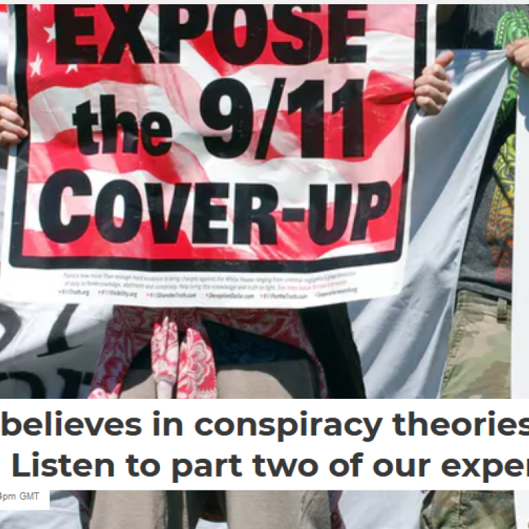 Vem tror på konspirationsteorier och varför?
