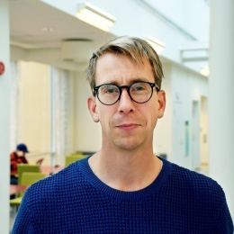 Foto: Maria Elisson, ORU. Dag Balkmar, photo by Maria Elisson.