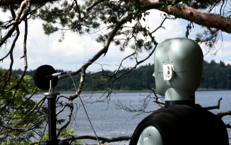 Ljudas i naturen. Foto: Östen Axelsson