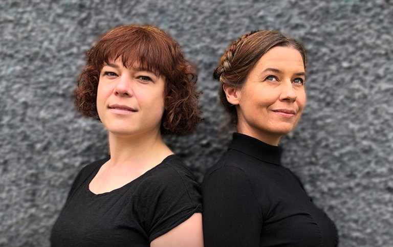 Aino Collmar och Annika Davén