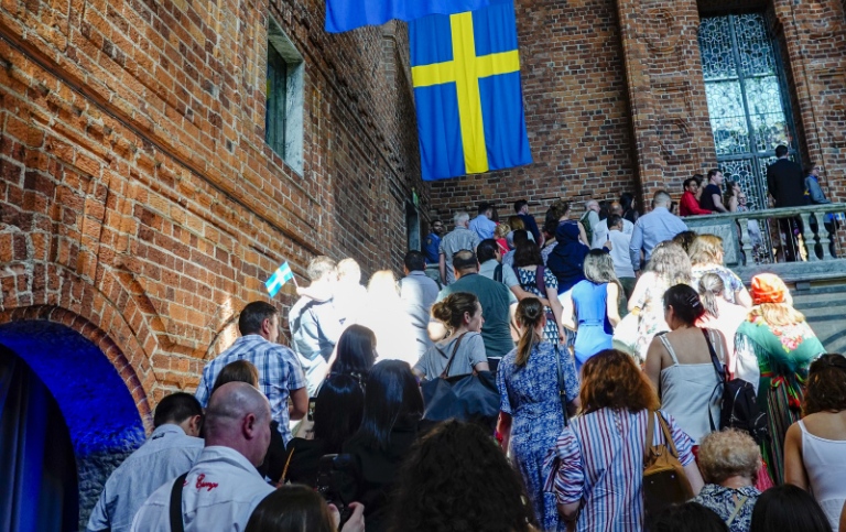 Medborgarskapsceremoni i Stockholms Stadshus. Foto: Mostphotos