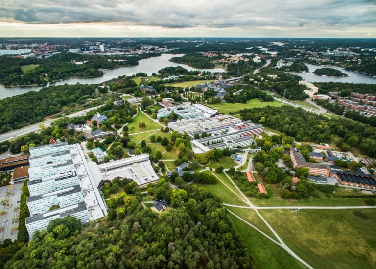 Photo of Stockholm University, Frescati campus. Photographer: Clément Morin.