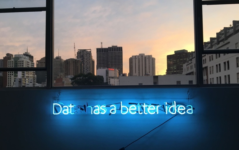 Data has a better idea