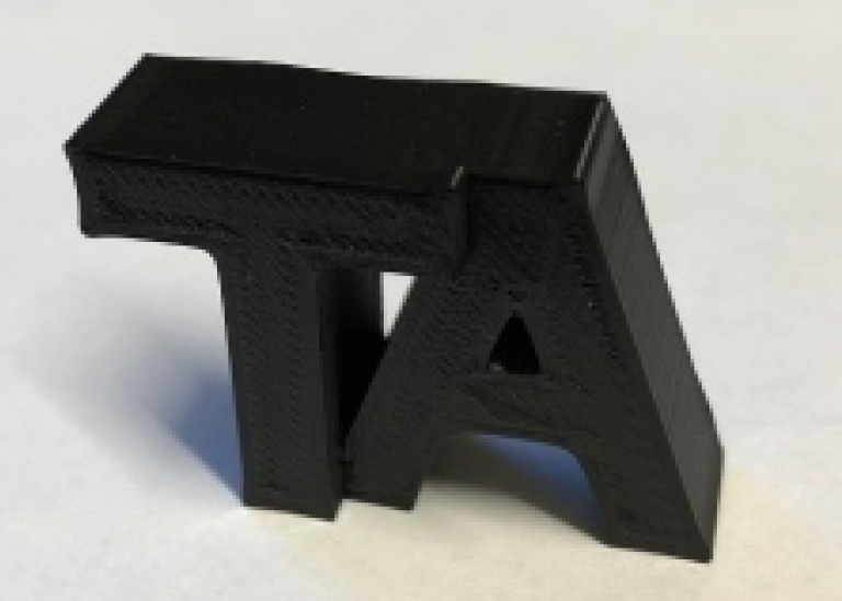 Tekniska avdelningen 3D logotype