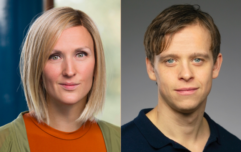Hilma Forsman och David Pålsson