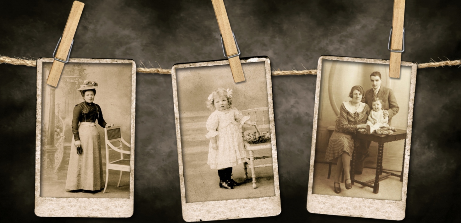 Old family photos. 