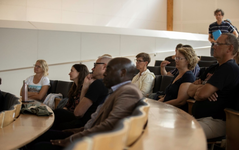 Employees at the Department of Linguistics. Photo by Francisco De Lacerda