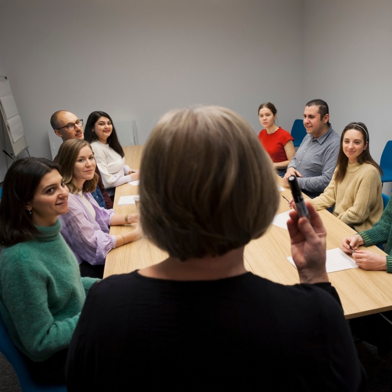 Workshop med Studenthälsan.