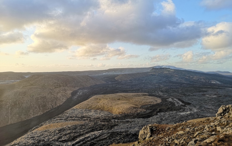 Vulkanen Fagradalsfjall. Foto: Shamm Salih