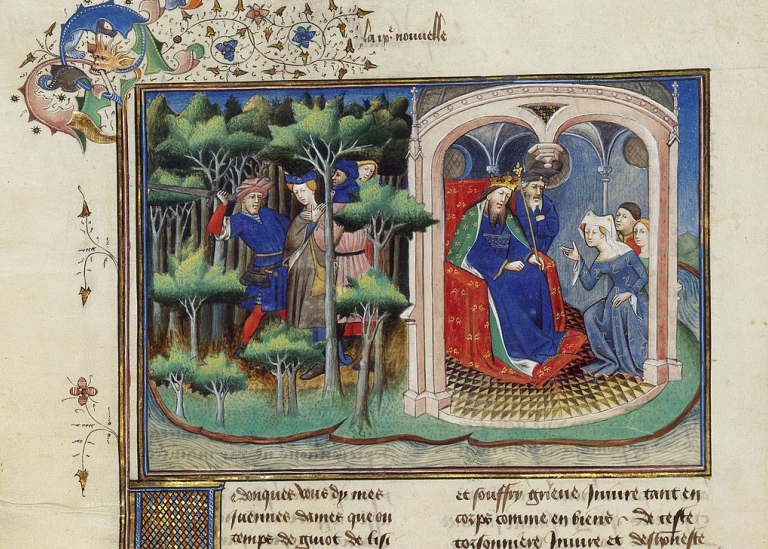 Décaméron de Boccace, BnF, Bibliothèque de l'Arsenal.