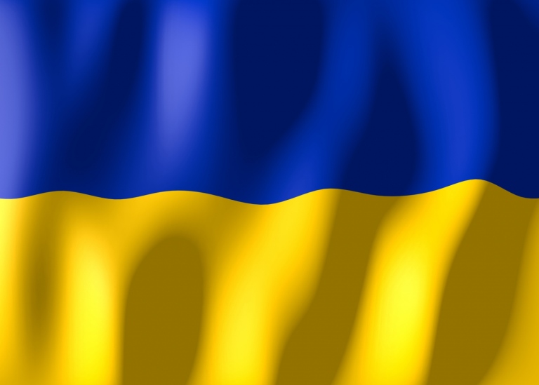 Ukrainas flagga. Foto: Adam Lapuník, MostPhotos