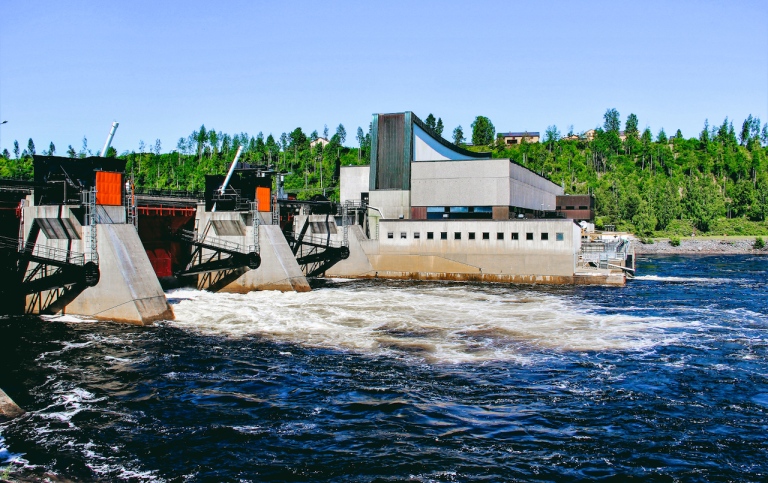 Genre photo: Sollefteå water power plant. Photo: Pia G Johansson/Mostphotos.