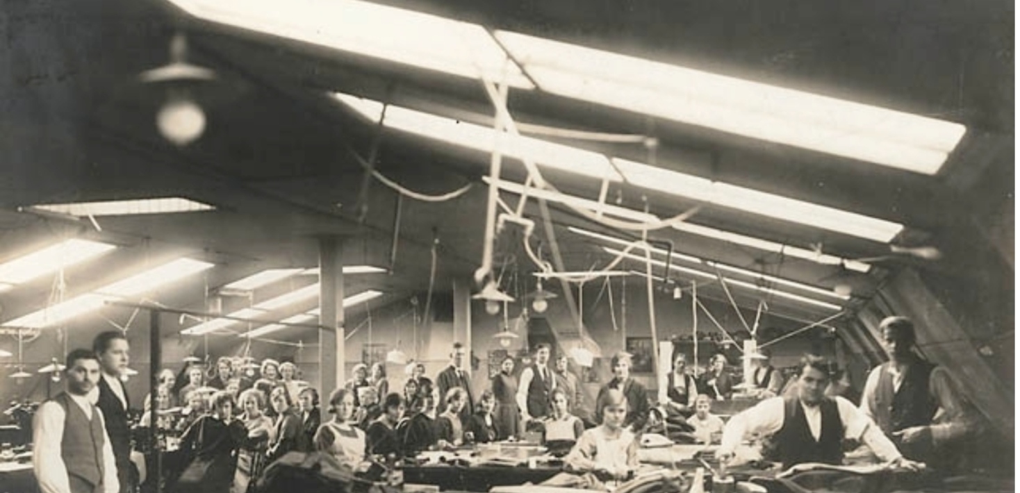 Schlasbergs fabrik i Landskrona 1929. Foto: Landskrona museum/DigitaltMuseum