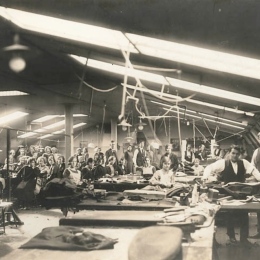 The Schlasberg factory in Landskrona, SWEDEN, 1929. Photo: Landskrona Museum/DigitaltMuseum