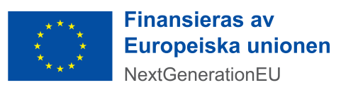 Logga: Finansieras av Europeiska unionen. NextGenerationEU