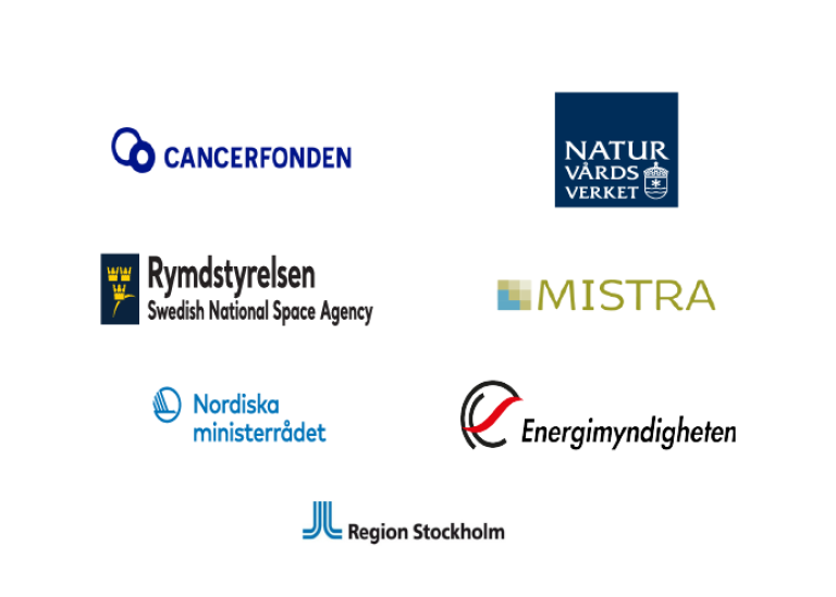 Bild med flera organisationers logotyper.