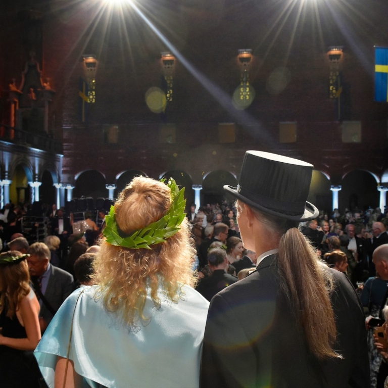 Inauguration and conferment in Stockholm City Hall.