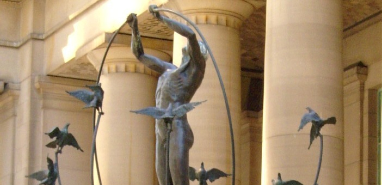 Monument to Multiculturalism by Francesco Pirelli, Union Station, Toronto