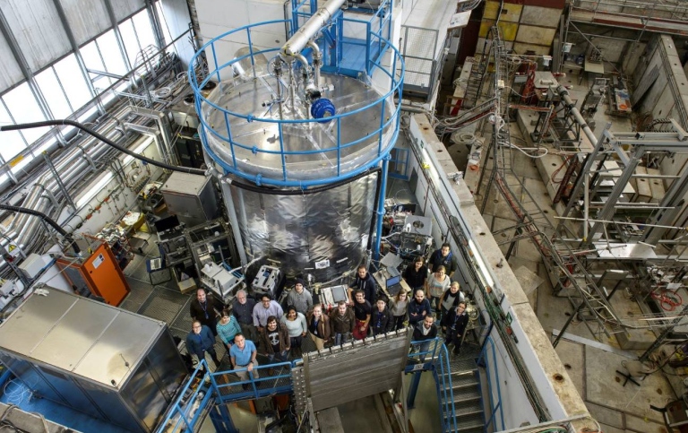 CLOUD-experimentet utförs, foto: CERN