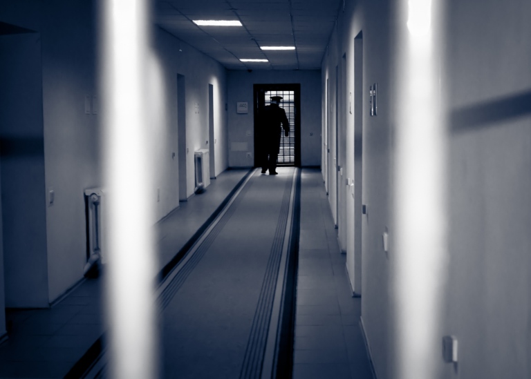Corridor in prison
