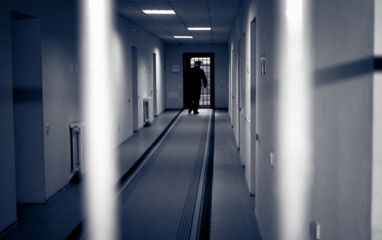 Corridor in prison