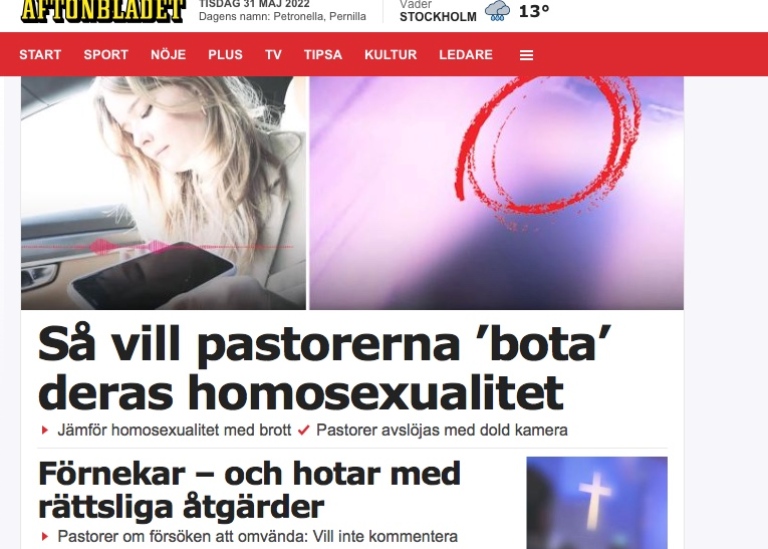Skärmdump artikel aftonbladet