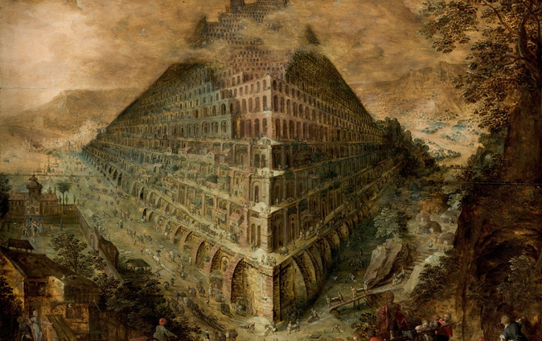 Marten Van Valckenborgh - Torre de Babel