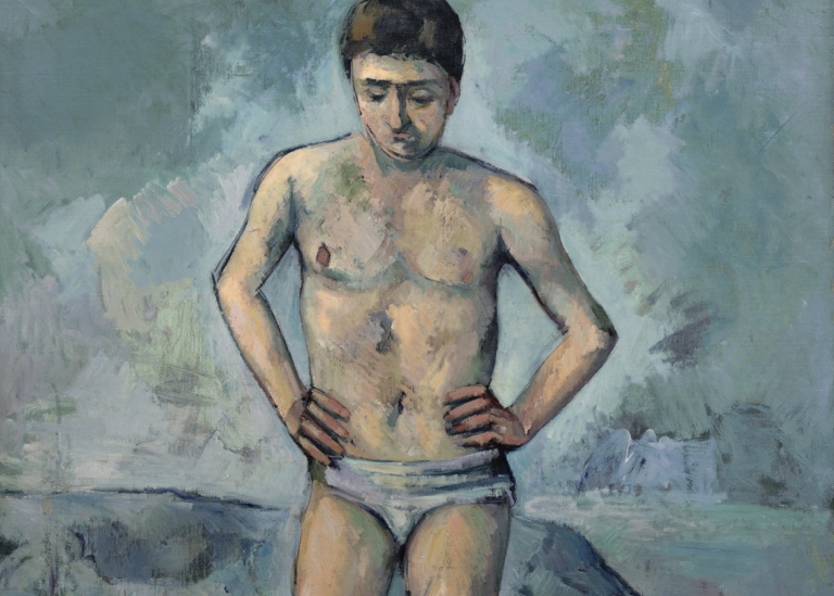 Paul Cezanne's Le Grand Baigneur / The Bather (1985).