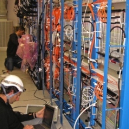 Part of the ATLAS Level-1 Calorimeter Trigger - Photo CERN