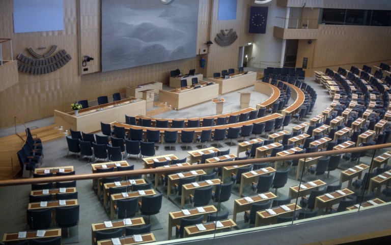 Riksdagens plenisal